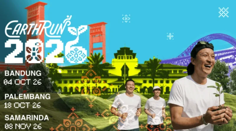 Mandatalam Earth Run 2026 Hadir di Tiga Kota, Bawa Misi Hijau